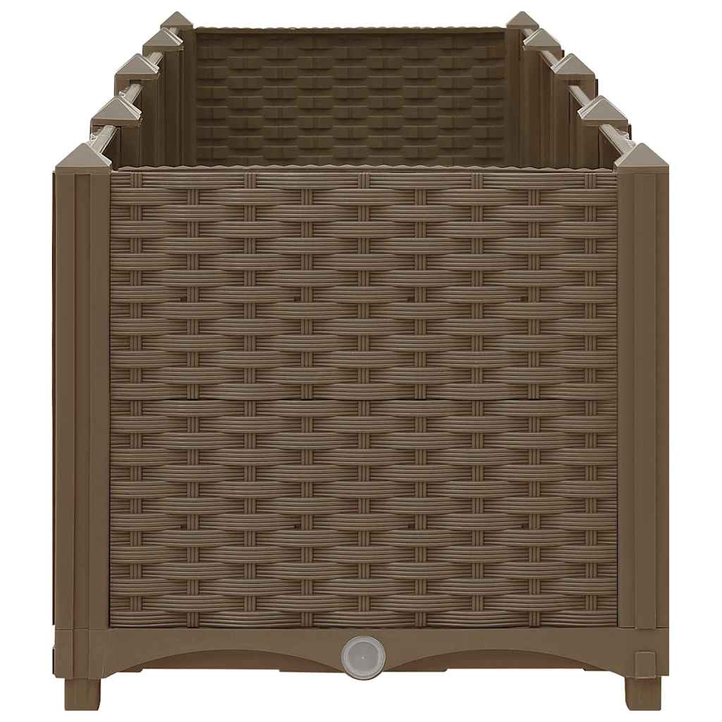 Raised Bed 160x40x38 cm Polypropylene