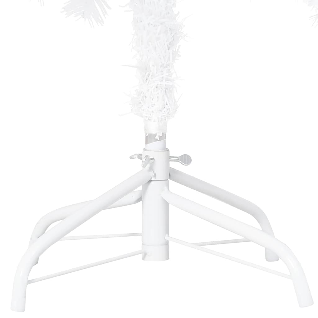 Artificial Pre-lit Christmas Tree Thick Branches White 120 cm