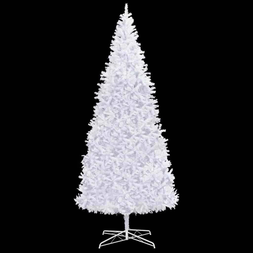Artificial Pre-lit Christmas Tree 400 cm White