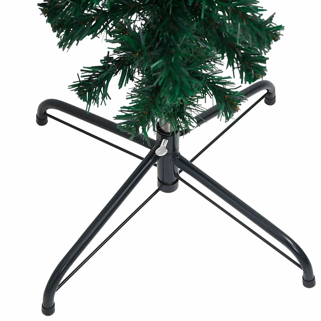 Upside-down Artificial Pre-lit Christmas Tree Green 240 cm