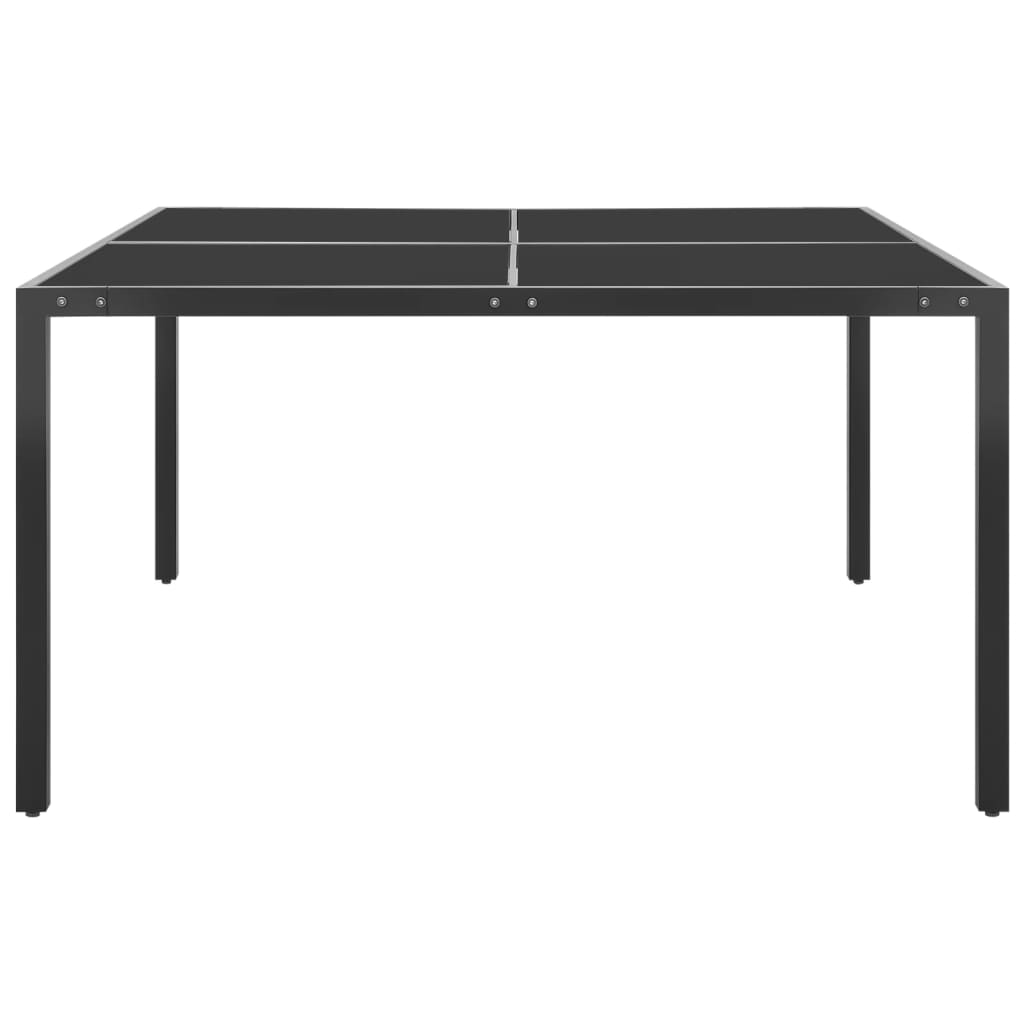 9 Piece Outdoor Dining Set Steel