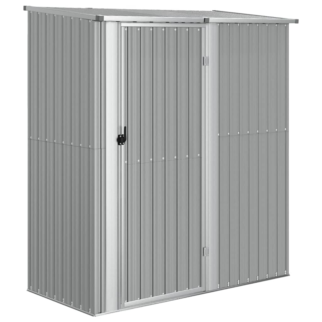 Garden Shed Grey 180.5x97x209.5 cm Galvanised Steel