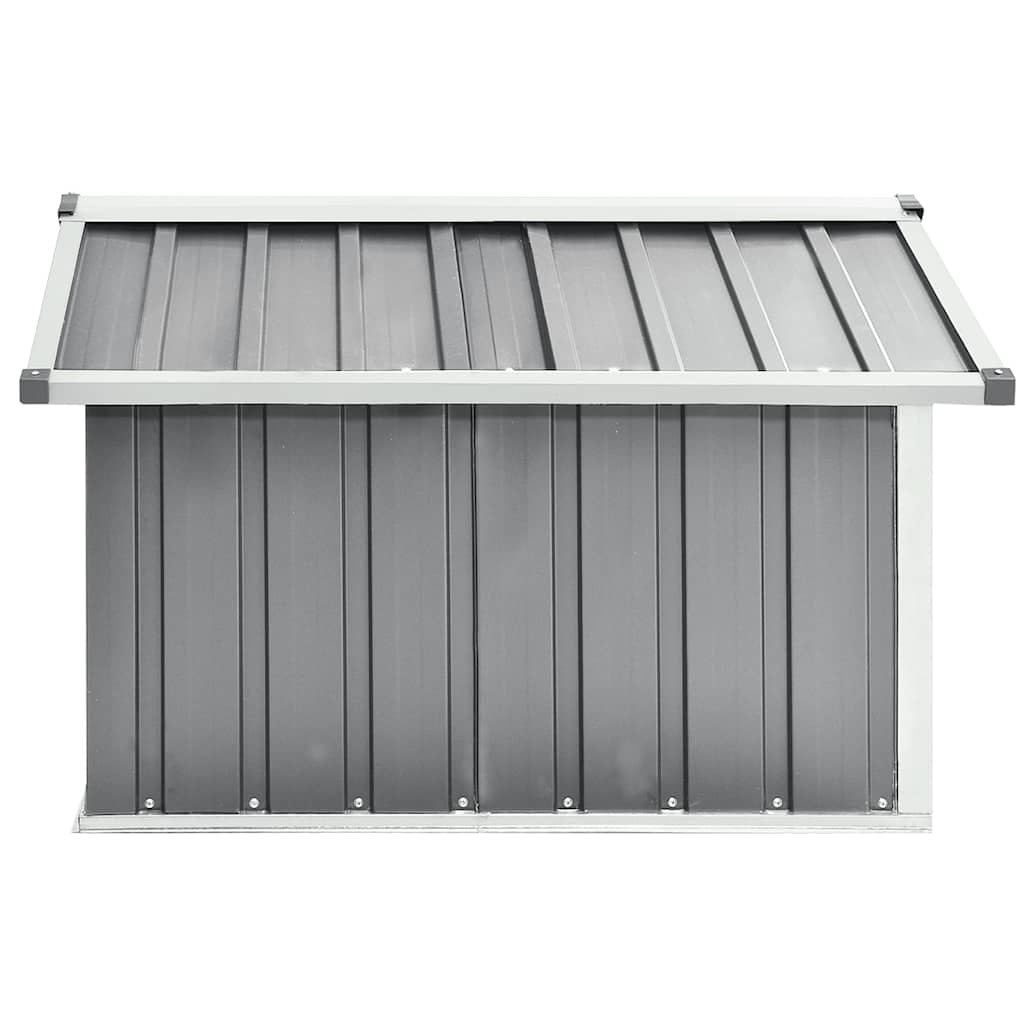 Garden Robot Lawnmower Shed 92x97x63 cm Galvanised Steel Grey