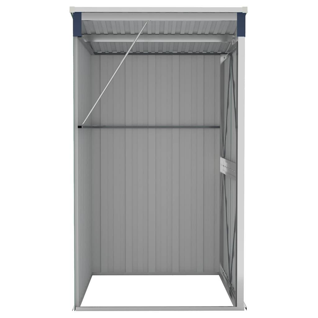Wall-mounted Garden Shed Anthracite 118x100x178 cm Steel