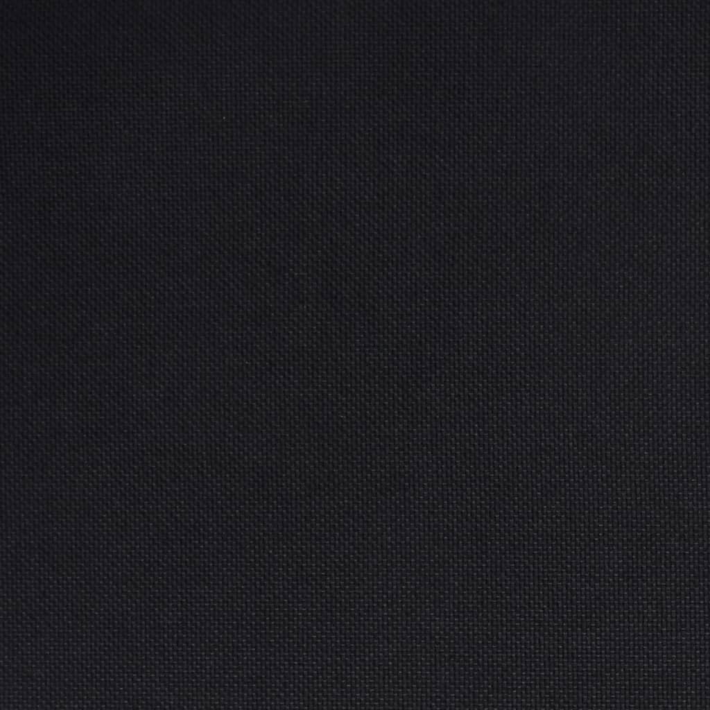 Bar Stools 2 pcs Black Fabric