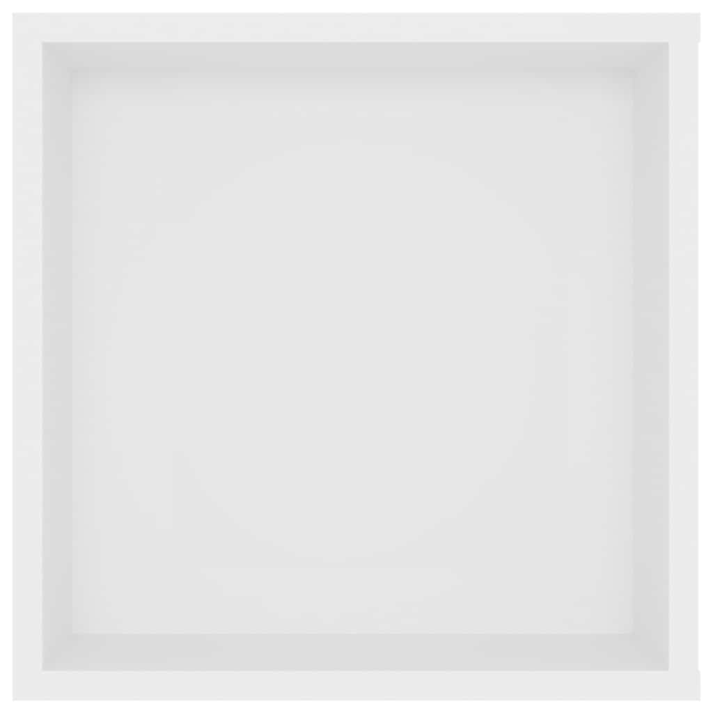 Wall-Mounted TV Cabinet White 102x35x35 cm Engineered Wood