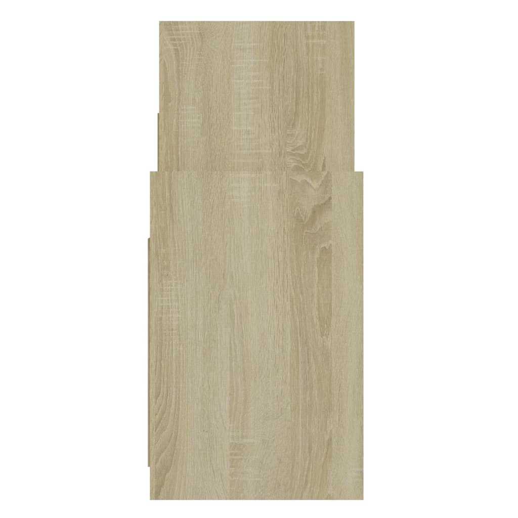 Side Cabinet Sonoma Oak 60x26x60 cm Engineered Wood