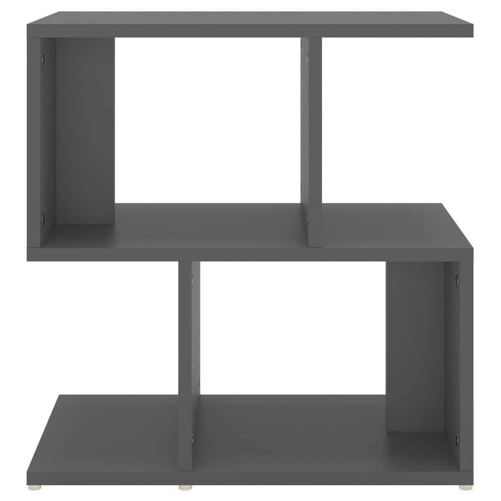 Bedside Cabinets 2 pcs Grey 50x30x51.5 cm Engineered Wood