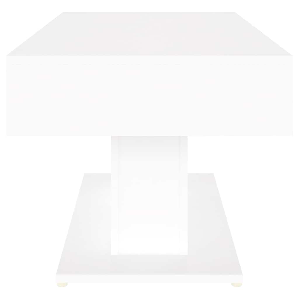 Coffee Table White 96x50x45 cm Engineered Wood