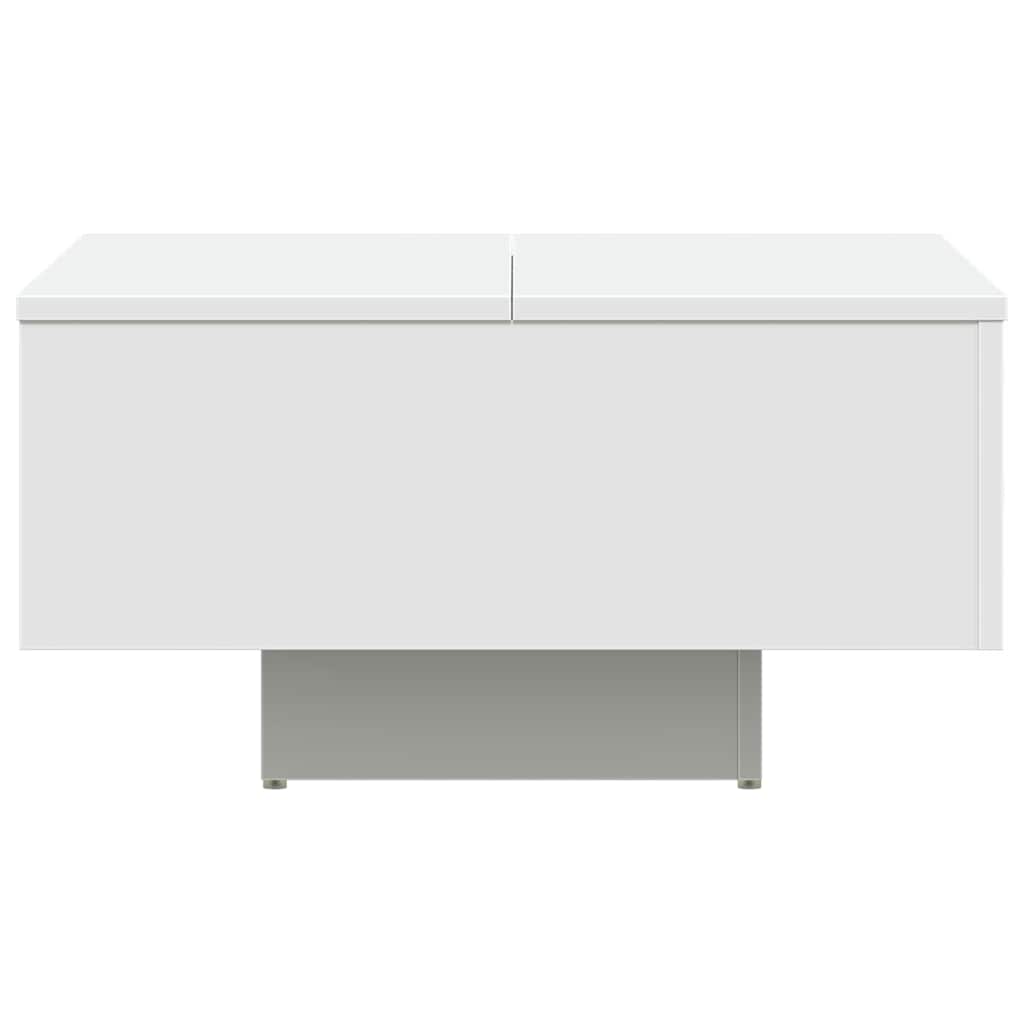 Coffee Table White 60x60x31.5 cm Engineered Wood