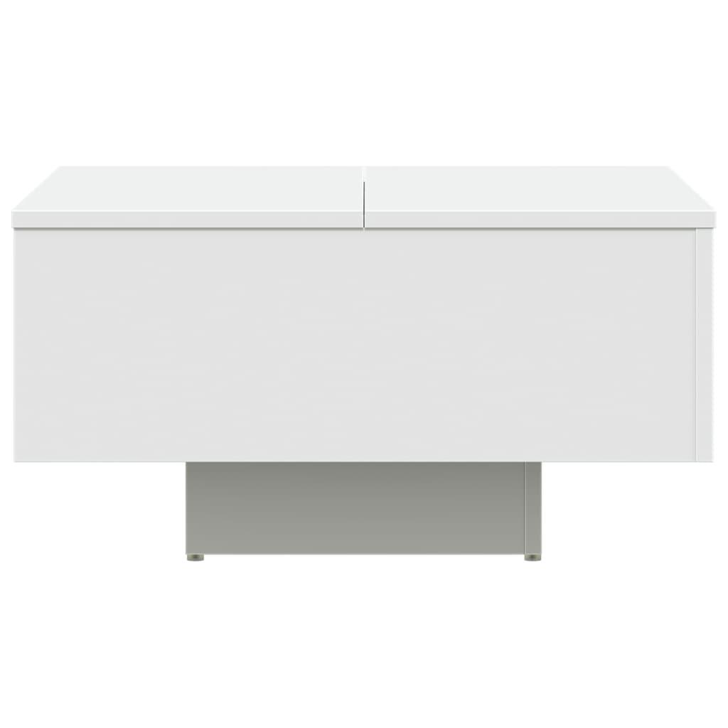 Coffee Table White 60x60x31.5 cm Engineered Wood
