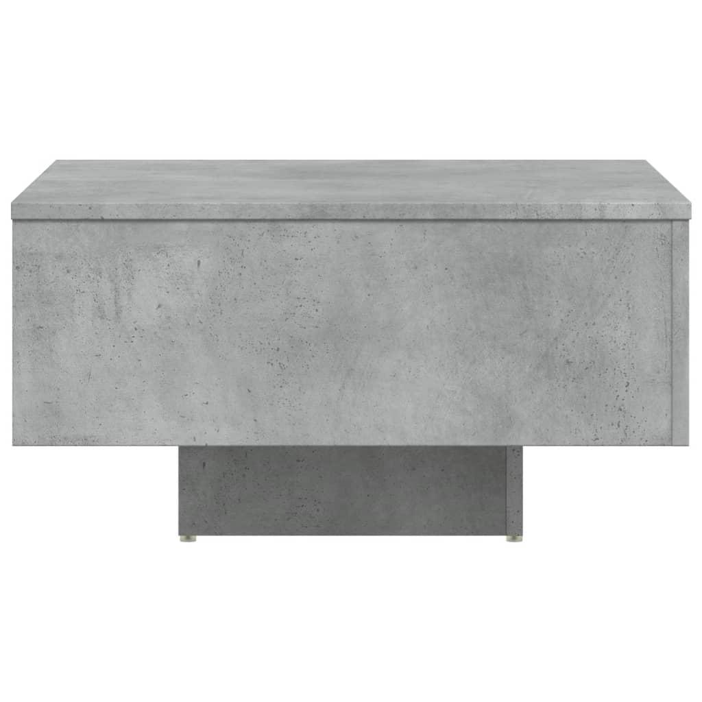 Coffee Table Concrete Grey 60x60x31.5 cm Engineered Wood