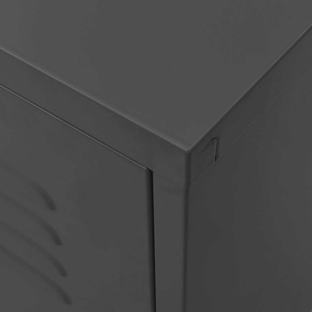 TV Cabinet Anthracite 105x35x50 cm Steel