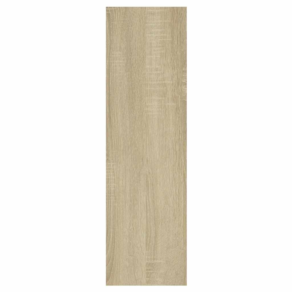 Wall Shelf Sonoma Oak 75x16x55 cm Engineered Wood