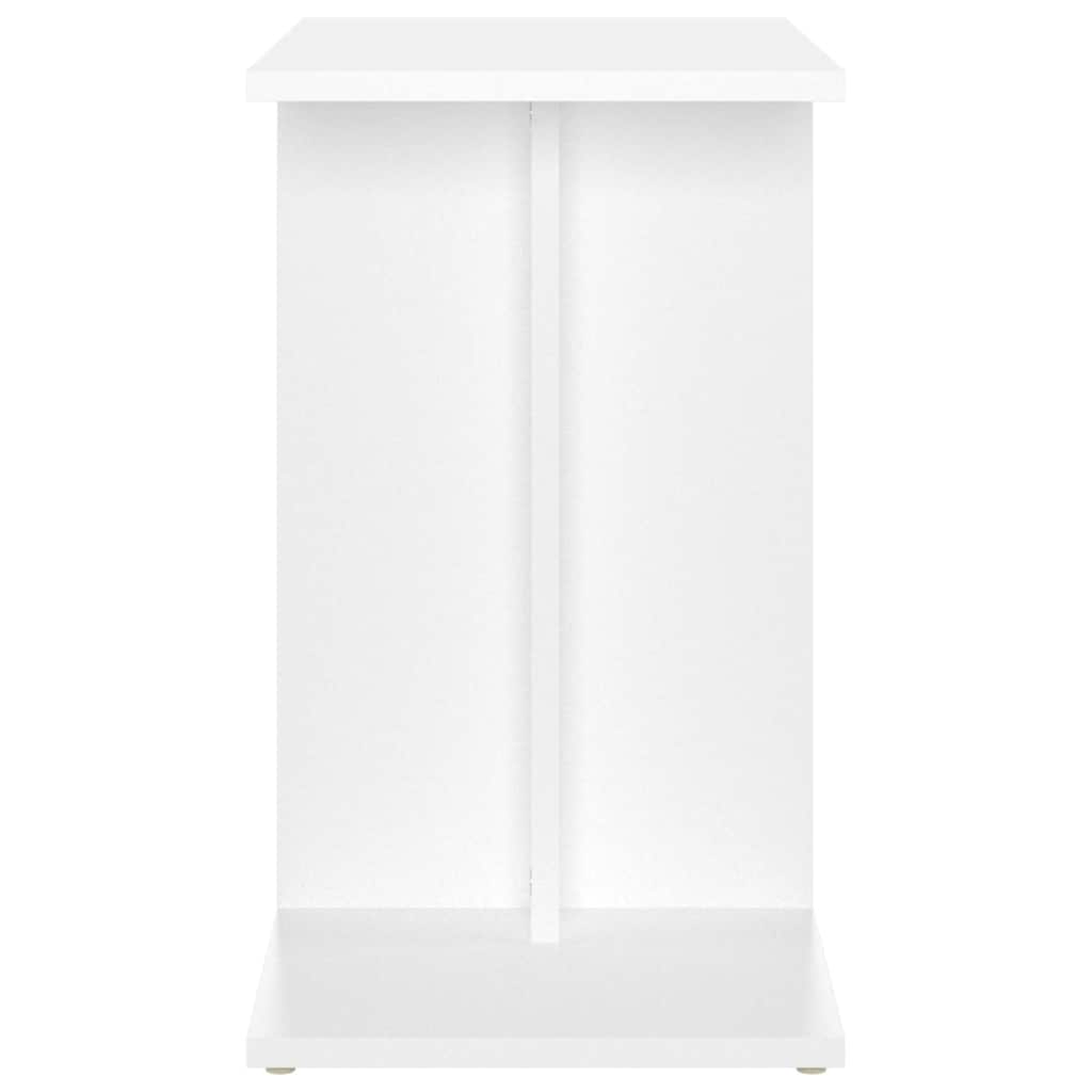 Side Table White 50x30x50 cm Engineered Wood