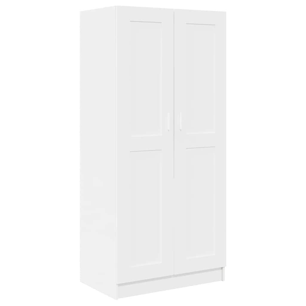 Wardrobe White 82.5x51.5x180 cm Engineered Wood