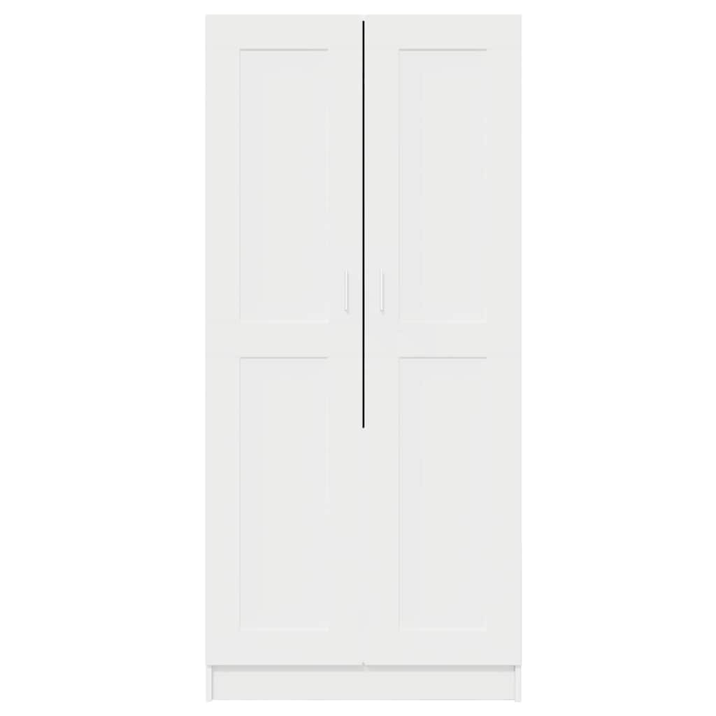 Wardrobe White 82.5x51.5x180 cm Engineered Wood