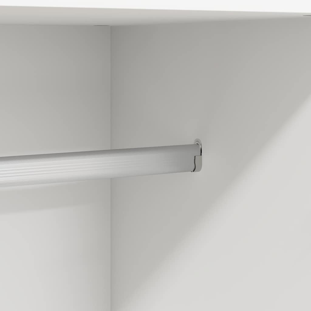 Wardrobe White 82.5x51.5x180 cm Engineered Wood