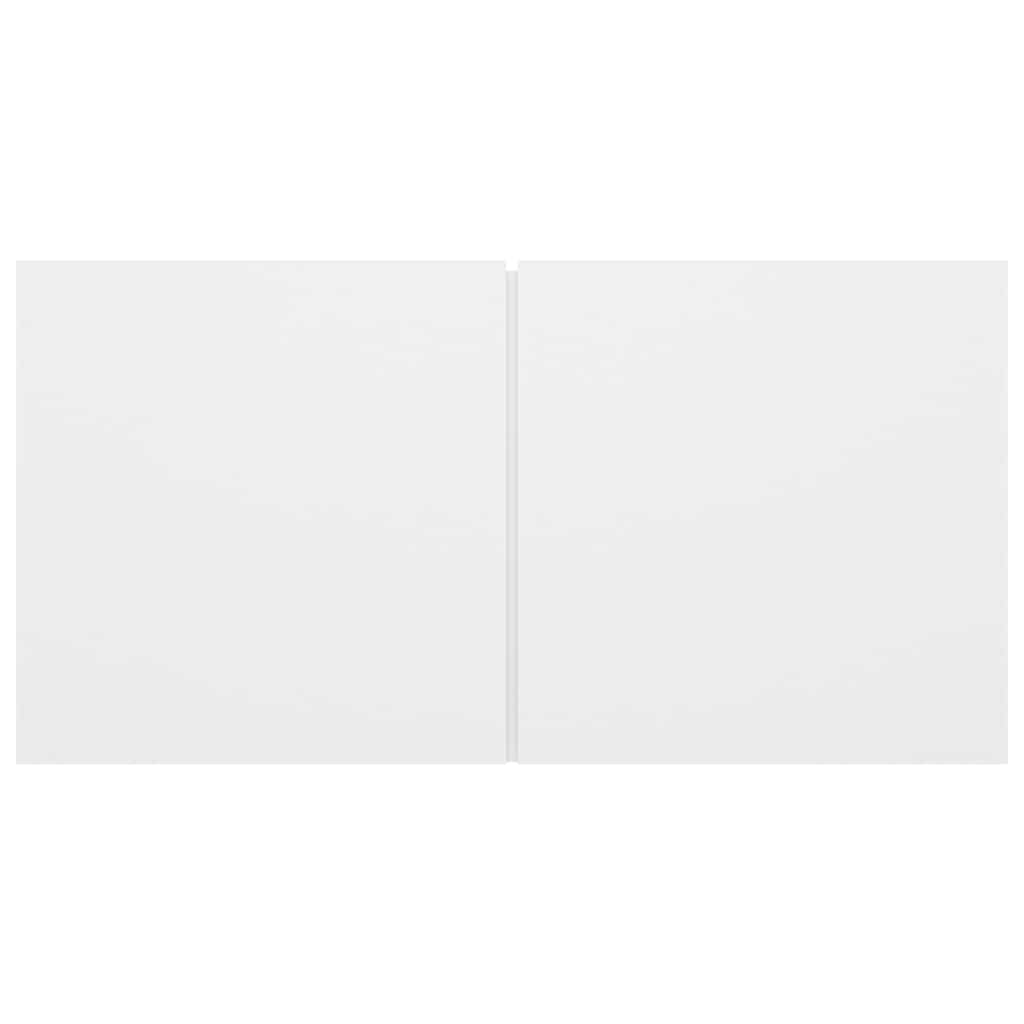 Hanging TV Cabinets 2 pcs White 60x30x30 cm
