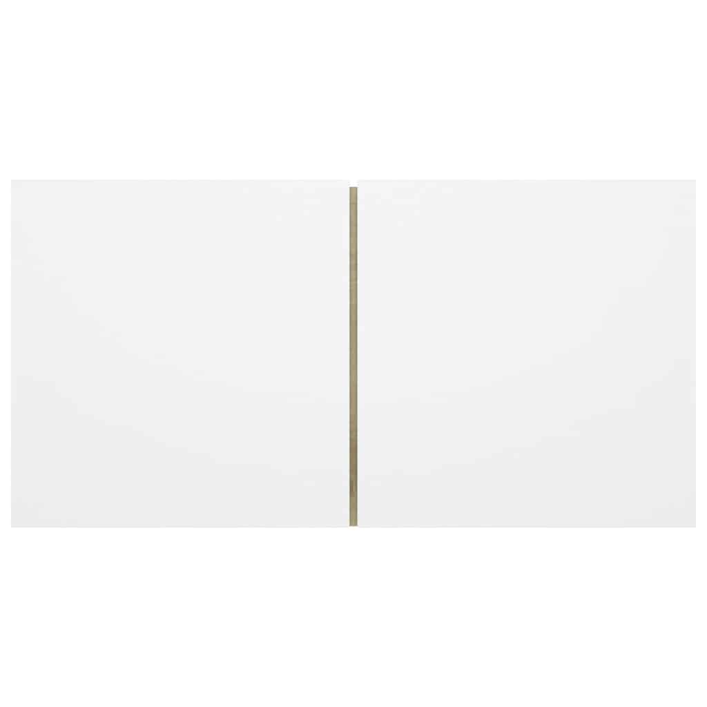 Hanging TV Cabinet White and Sonoma Oak 60x30x30 cm