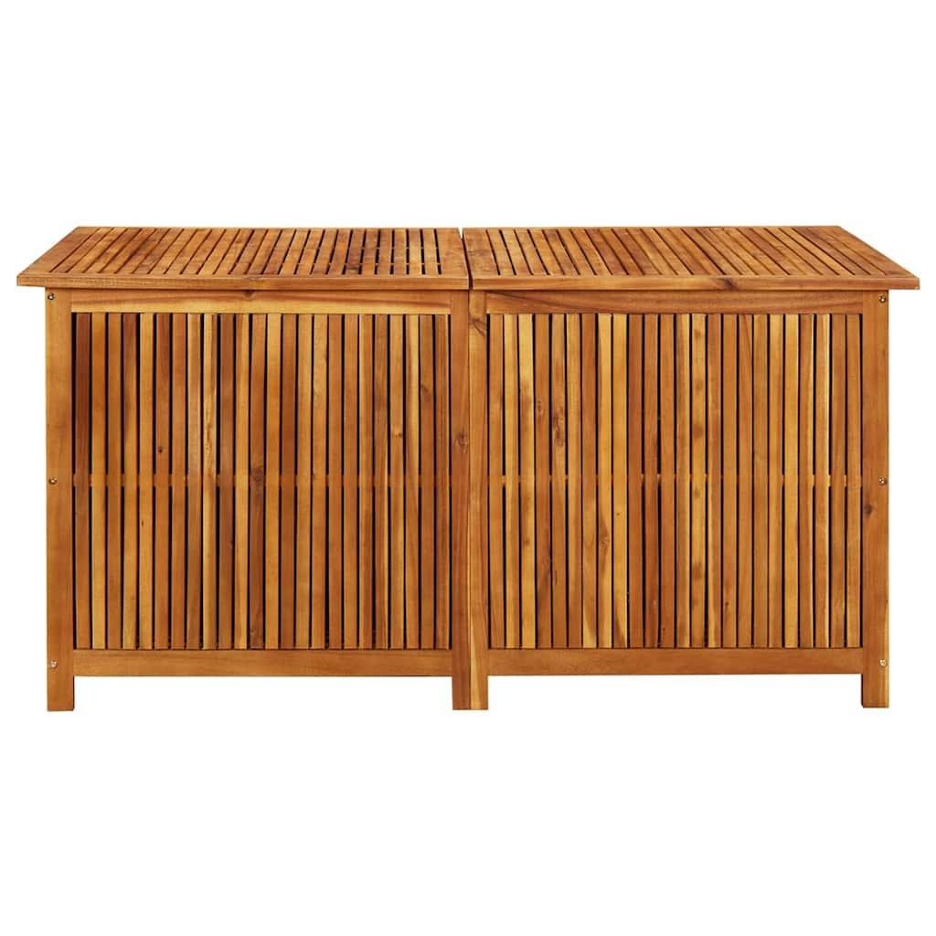 Garden Storage Box 150x80x75 cm Solid Wood Acacia