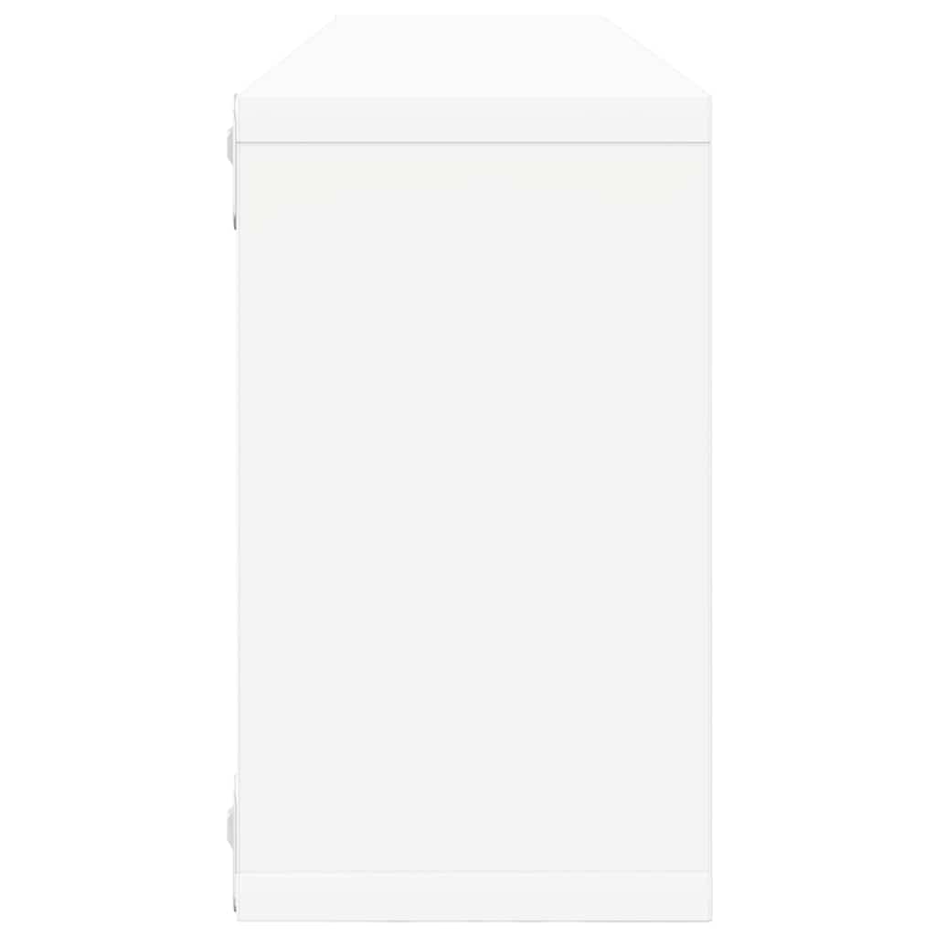 Wall Cube Shelves 6 pcs White&Sonoma Oak 80x15x26.5cm Engineered Wood