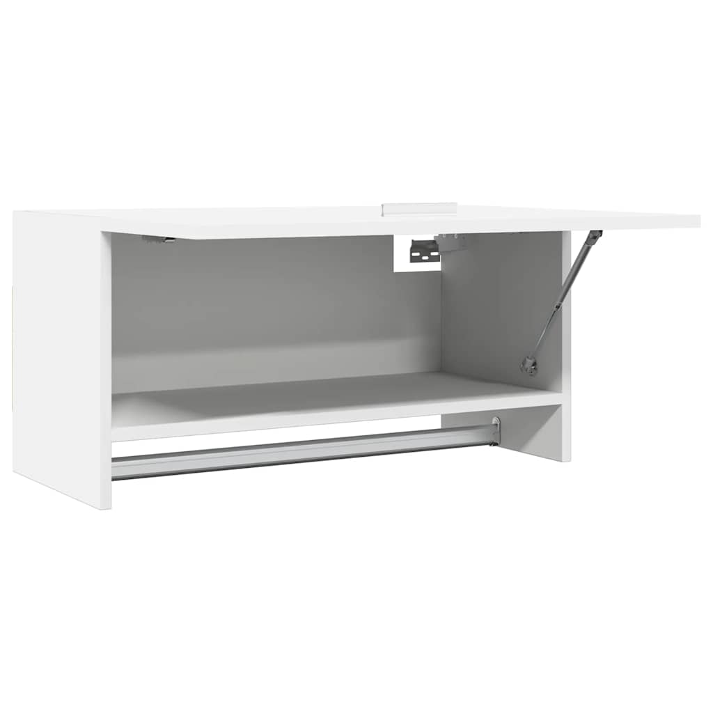 Wardrobe White 70x32.5x35 cm Engineered Wood