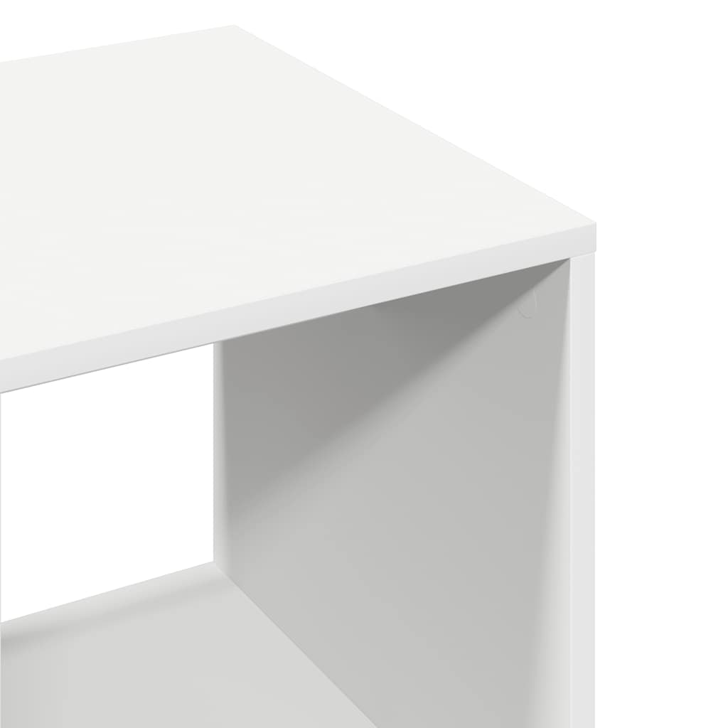 Wardrobe White 80x40x110 cm Engineered Wood