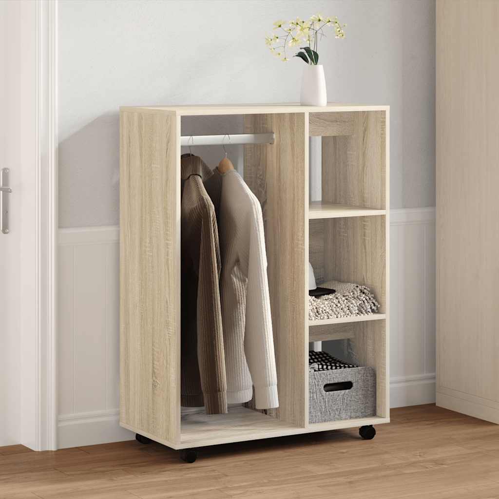 Wardrobe Sonoma Oak 80x40x110 cm Engineered Wood