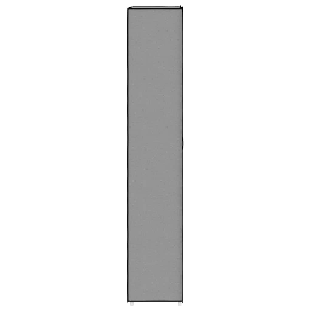 Shoe Cabinet Grey 60x30x166 cm Fabric