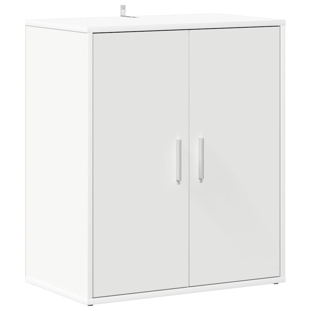 Shoe Cabinet White 60x35x70 cm Engineered Wood
