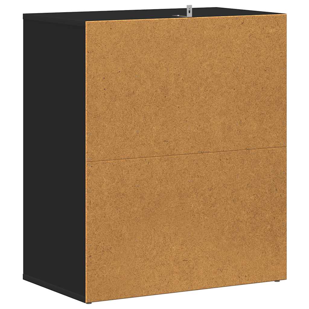 Shoe cabinets 60 x 35 x 70 cm Black 6 compartments for shoes