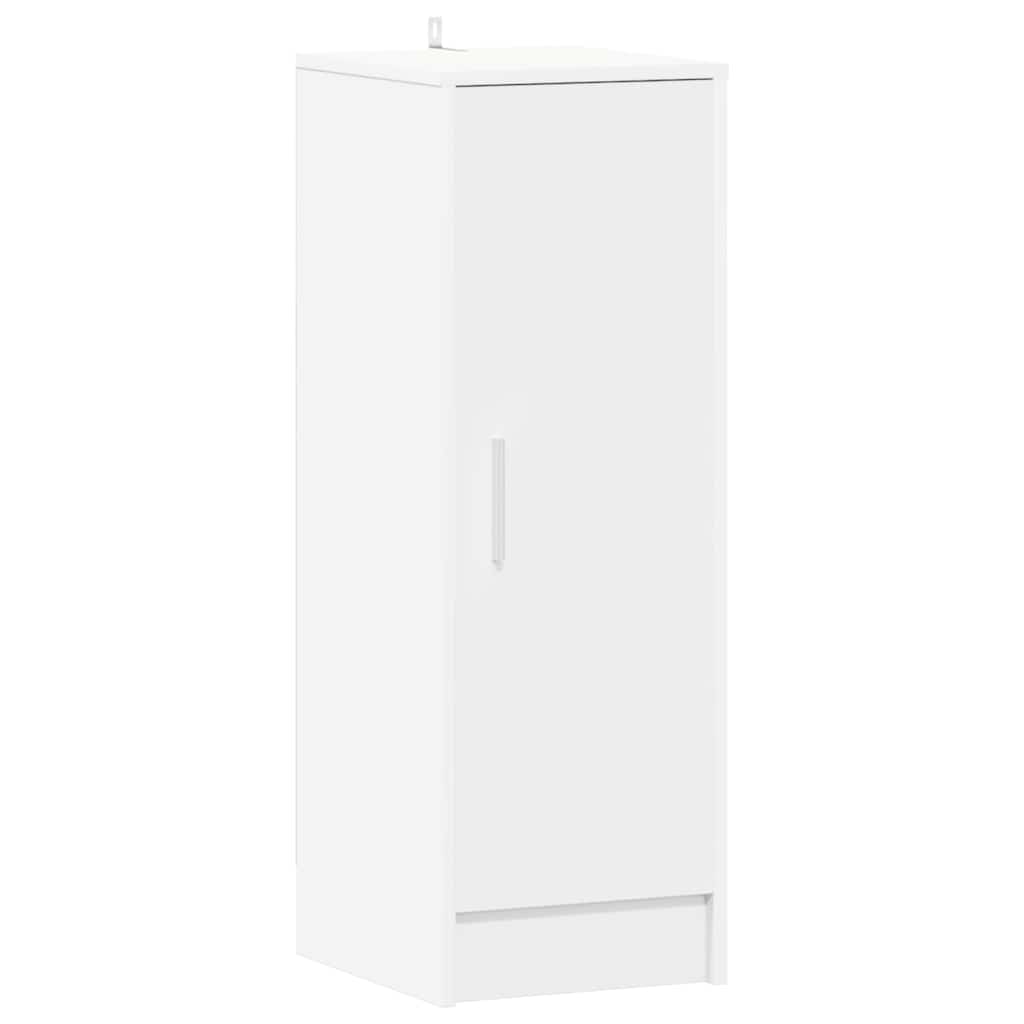 Shoe Cabinet White 32x35x92 cm Engineered Wood
