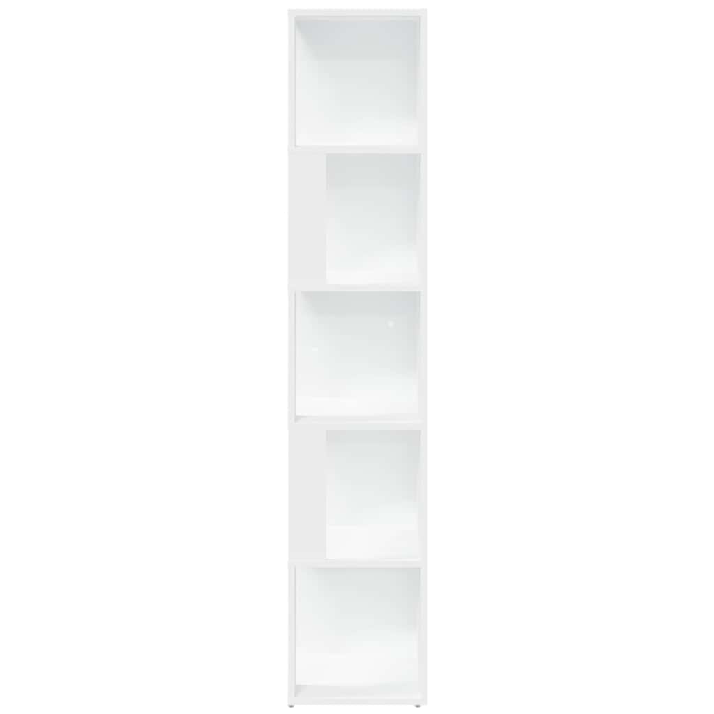 Corner Cabinet White 33x33x164.5 cm Engineered Wood