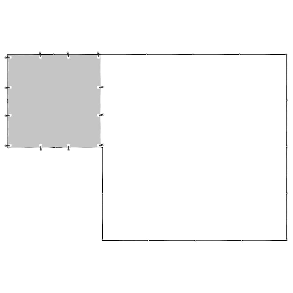 Dog Kennel Black 6,05 m² Steel