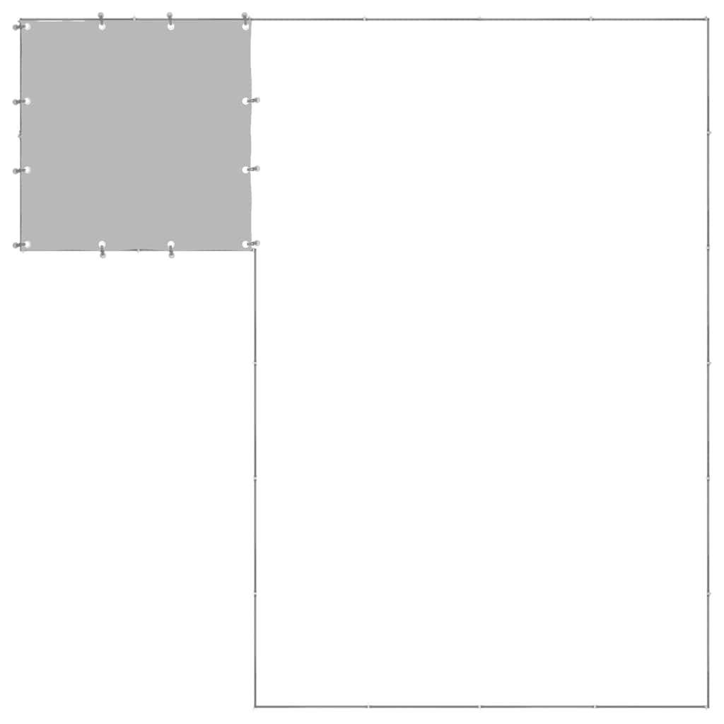 Dog Kennel Silver 8,47 m² Steel