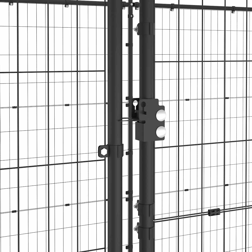 Outdoor Dog Kennel Steel 7,26 m²
