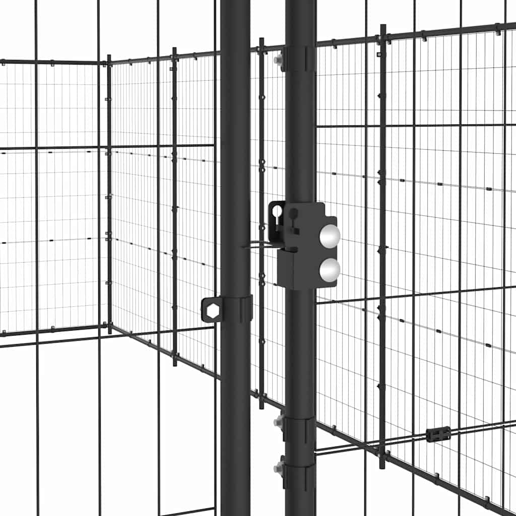 Outdoor Dog Kennel Steel 36,3 m²