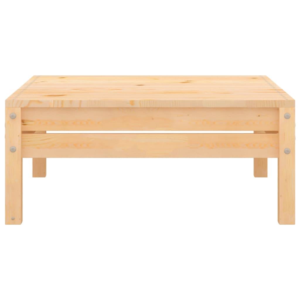 3 Piece Garden Lounge Set Solid Wood Pine