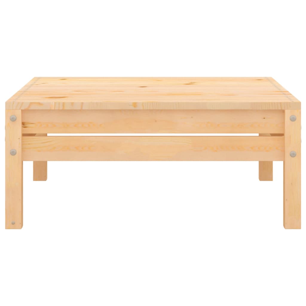 3 Piece Garden Lounge Set Solid Wood Pine