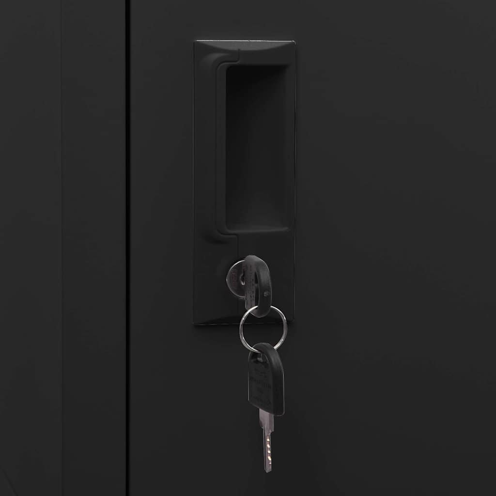 Saddle Cabinet Anthracite 53x53x140 cm Steel