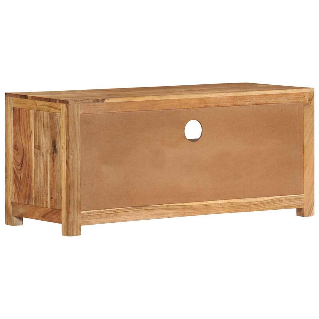TV Cabinet 88x35x40 cm Solid Wood Acacia