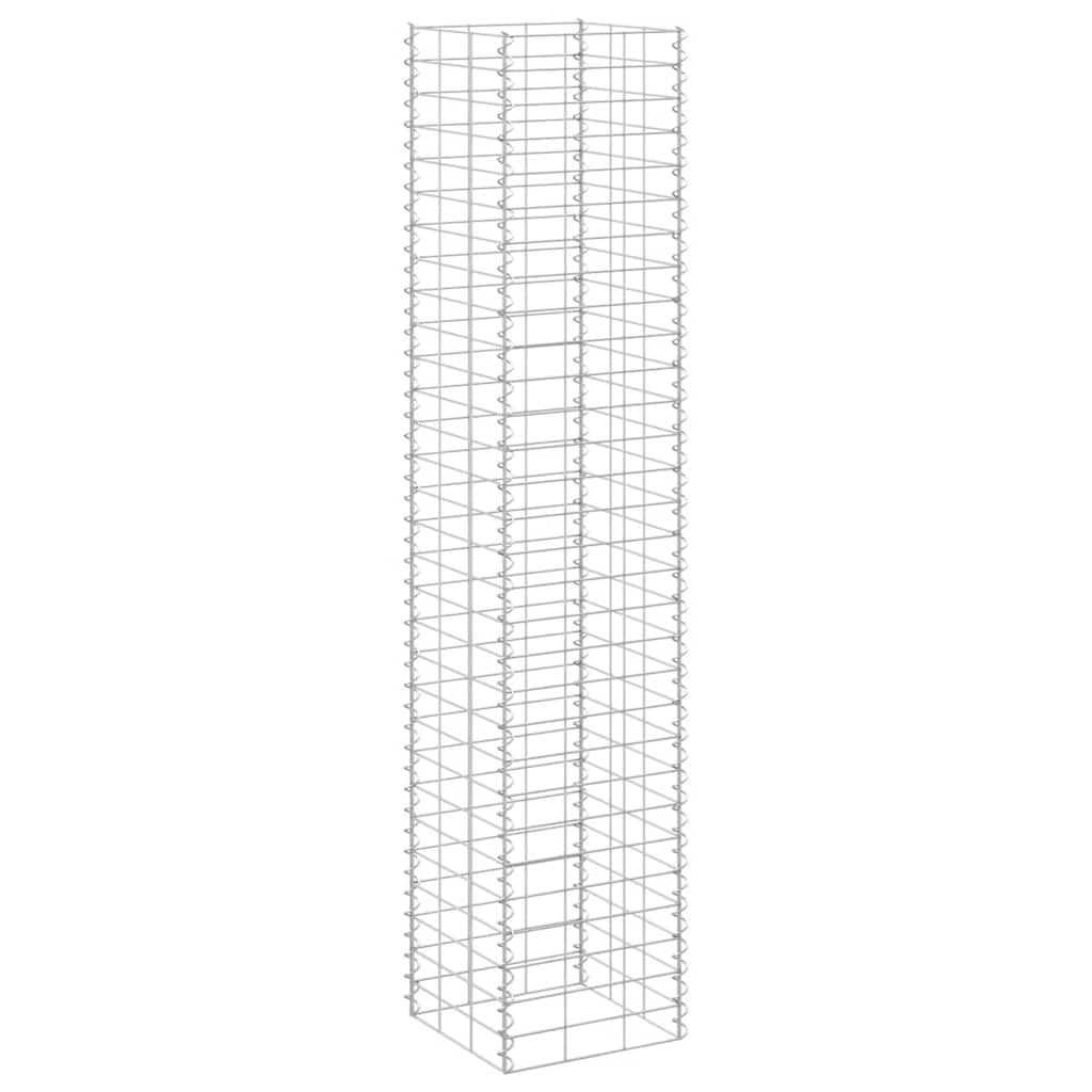 Gabion Raised Beds 3 pcs 30x30x150 cm Iron