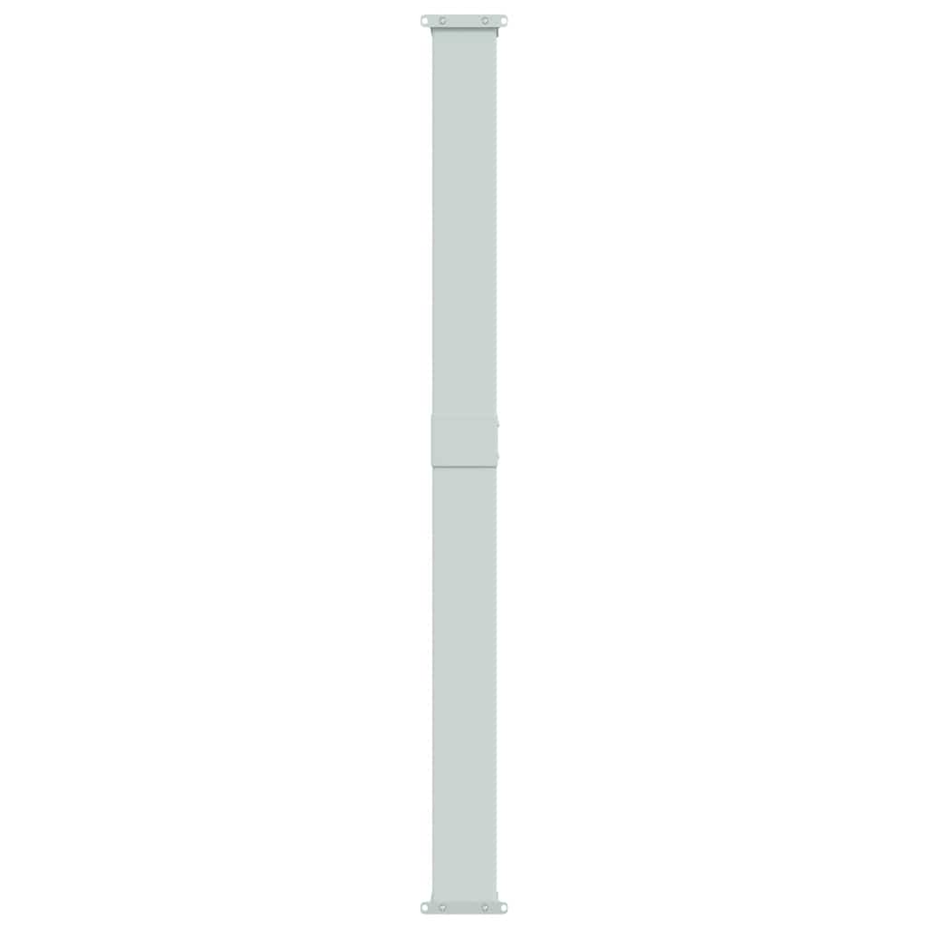 Patio Retractable Side Awning 180x600 cm Black