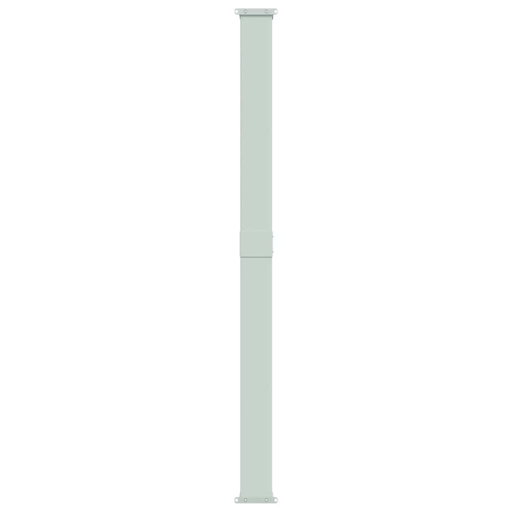 Patio Retractable Side Awning 200x600 cm Black