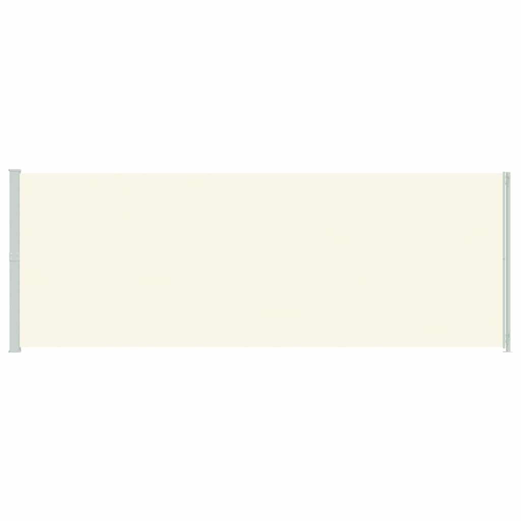Patio Retractable Side Awning 220x600 cm Cream