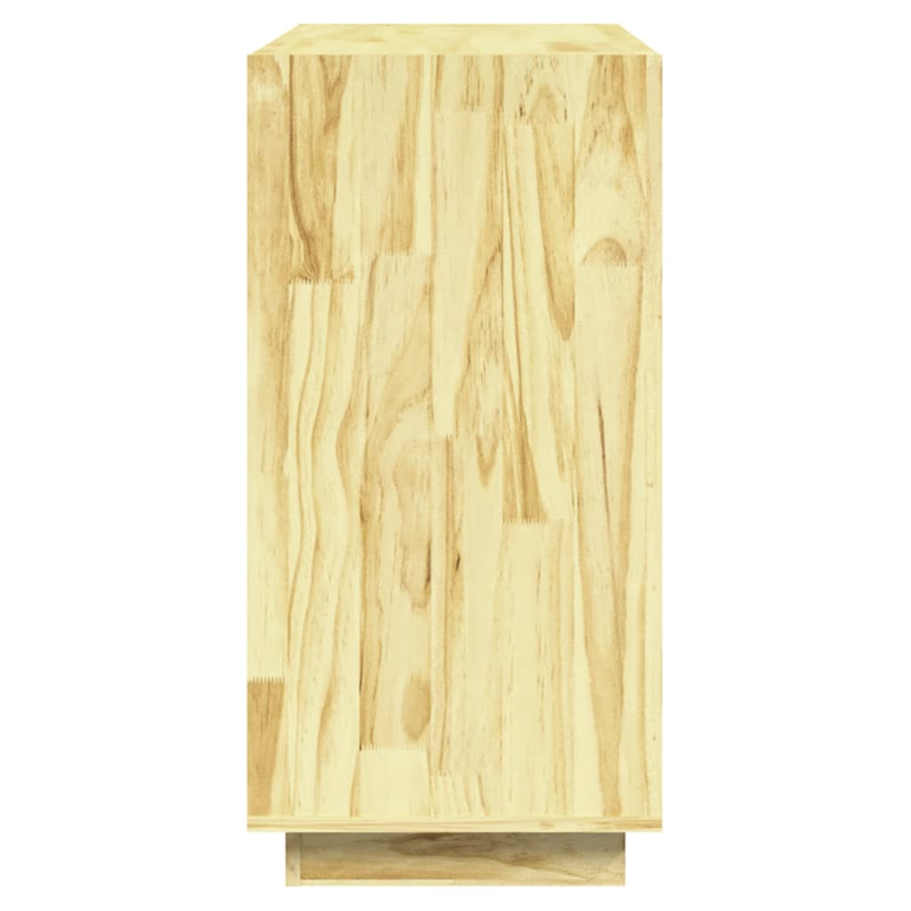 Book Cabinet 60x35x71 cm Solid Pinewood