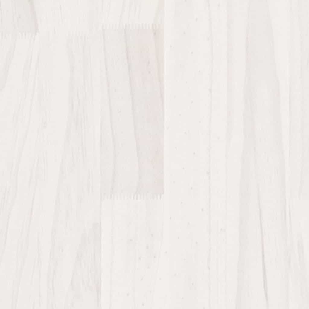 Book Cabinet/Room Divider White 80x35x103 cm Solid Pinewood