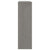 Top for Highboard"HAMAR" Light Grey 90x30x100cm Solid Wood Pine