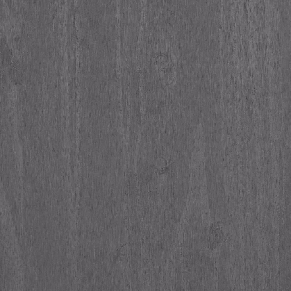 Top for Highboard"HAMAR" Light Grey 90x30x100cm Solid Wood Pine